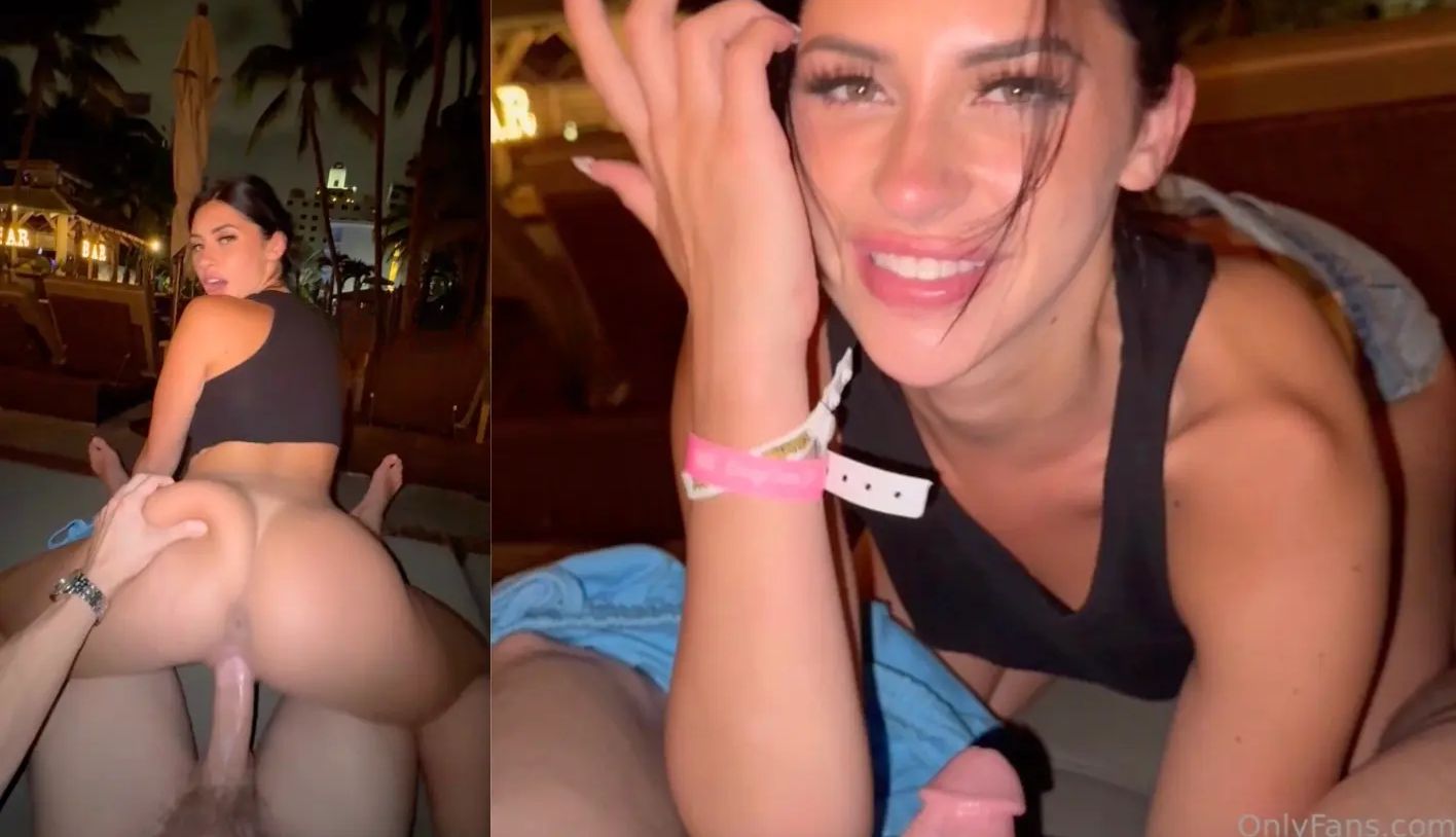 Kassie Lee Risky Pool Bar Sextape OnlyFans Video Leaked