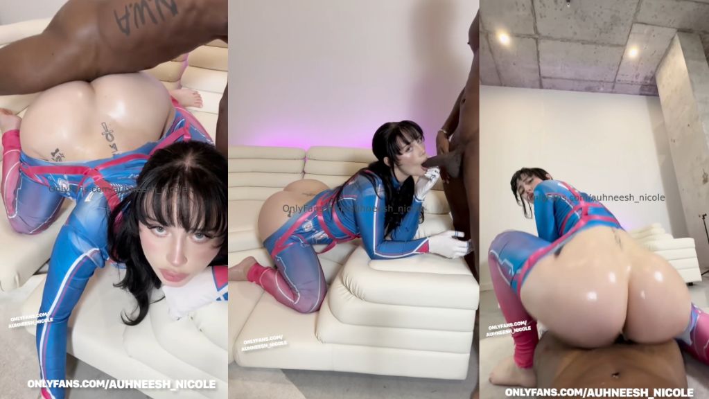 Auhneesh Nicole Destroyed By BBC In Ripped Dva Suit Onlyfans Video Leaked