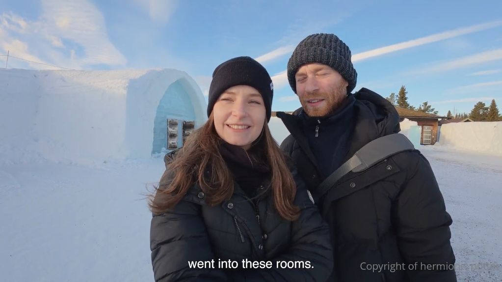 Hermione Potter Ice Hotel Lapland Sweden Sextape Onlyfans Video Leaked