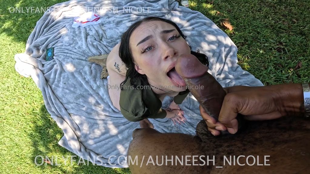 Auhneesh Nicole Military Girl Outdoor Cowgirl BBC Fuck Onlyfans Video Leaked