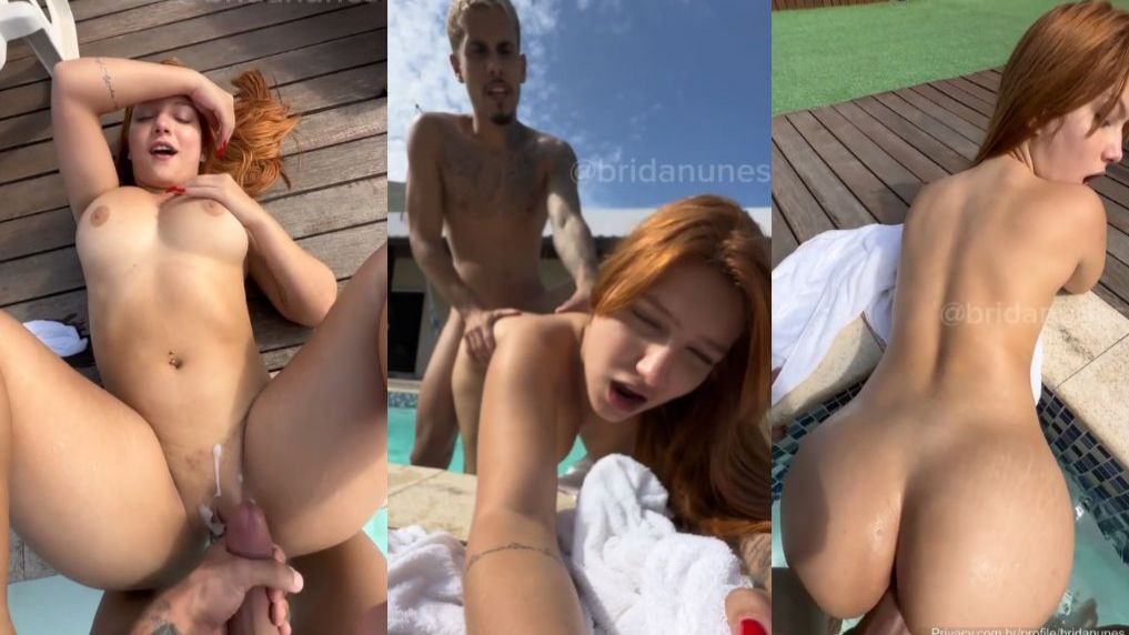 Brida Nunes Gets Pussy Creampie After Fucking In The Pool Onlyfans Video Leaked
