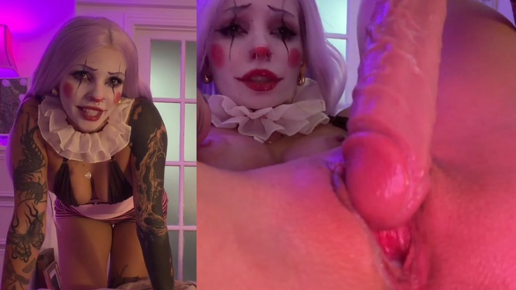 Babyfooji Clown Enjoys Using Her Dildo Onlyfans Video Leaked