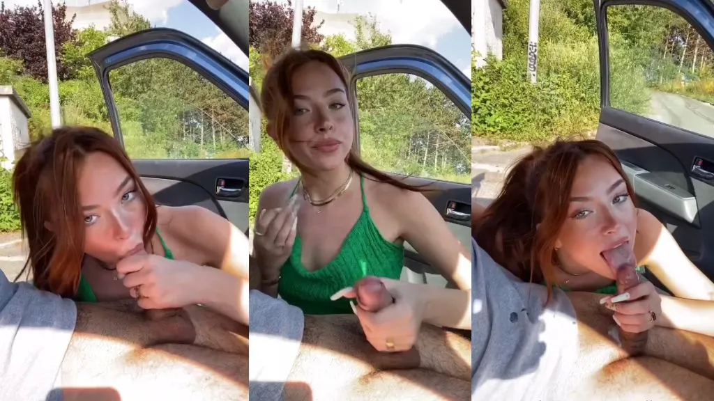 CallMeSlooo Gives Deep Blow To Her BF In The Car Onlyfans Video Leaked