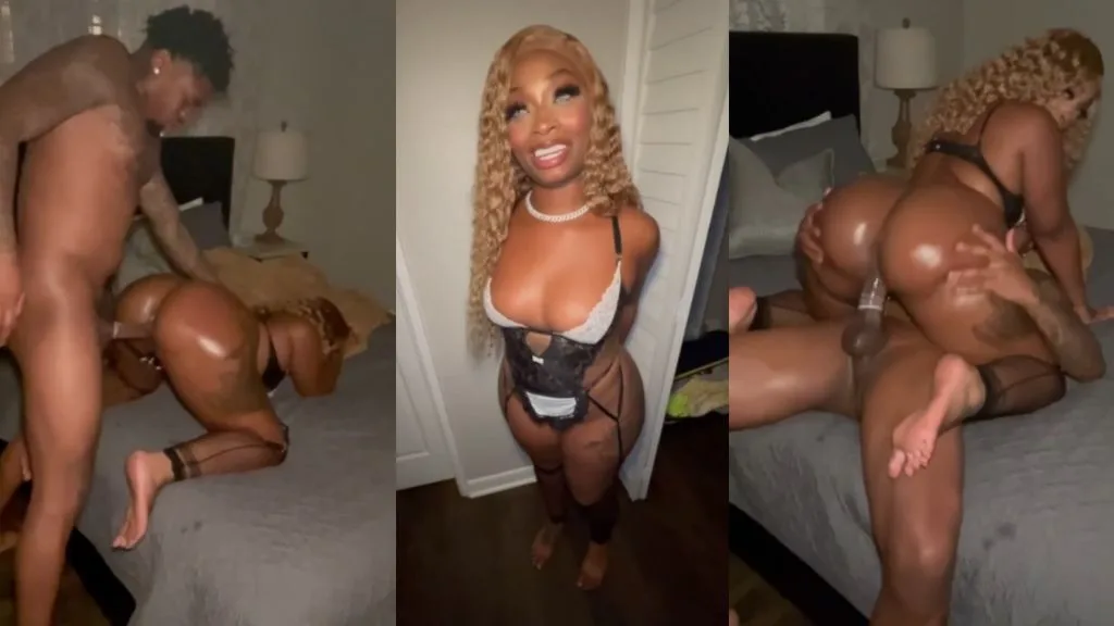 Famous Ryleigh Big Booty Blonde Pounded By A BBC Onlyfans Video Leaked
