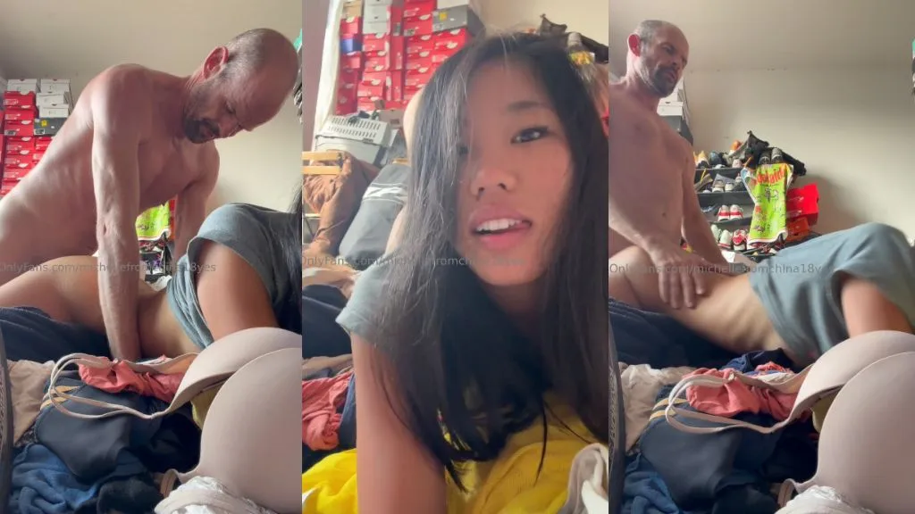 MichelleFromChina Gets Doggystyle Fuck By An Old Cock Onlyfans Video Leaked