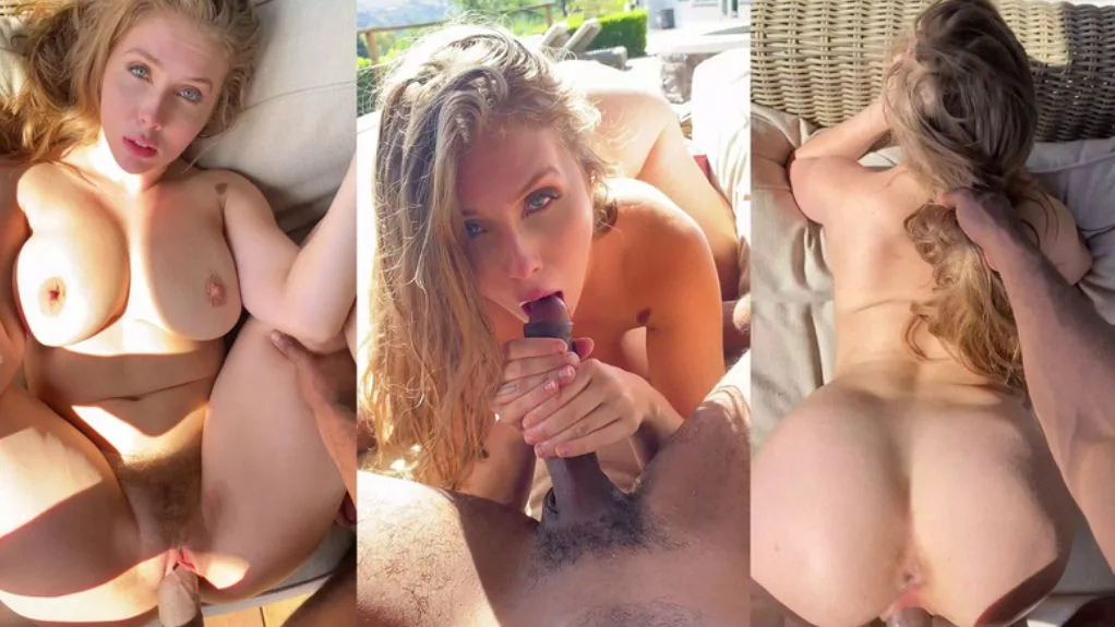 Lena Paul Blows Then Takes BBC Outdoor Onlyfans Video Leaked